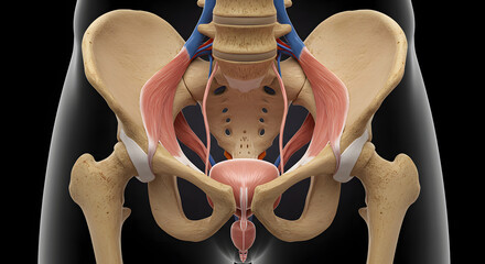 Human Pelvic Cavity Anatomy: Organs, Bones & Muscles
