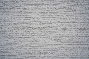 Textured White Wall with Horizontal Ridges Background