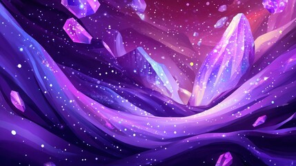 Cosmic Crystal Canyon