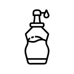 tonic Line Icon Symbol Pictogram Outline