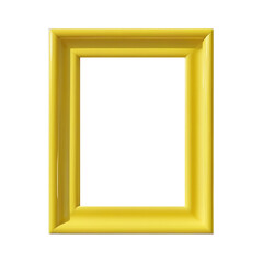 golden picture frame PNG