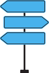 Realistic Traffic Sign Icon.Realistic Road Signs Indicating Height Restrictions and Clearance Warnings, Displayed on Metal Pole.signs for information of road direction, maps, text or banner.