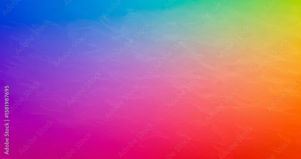 Poster a smooth gradient background transitioning through rainbow colors. the texture suggests a subtle pap