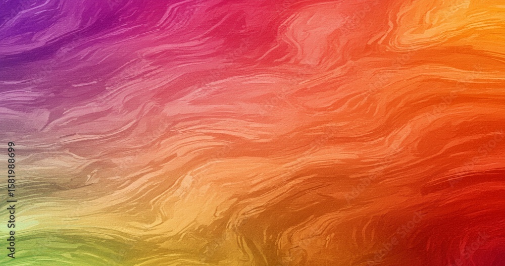 Aufkleber a vibrant abstract background featuring smooth, flowing textures with a gradient of colors from purp