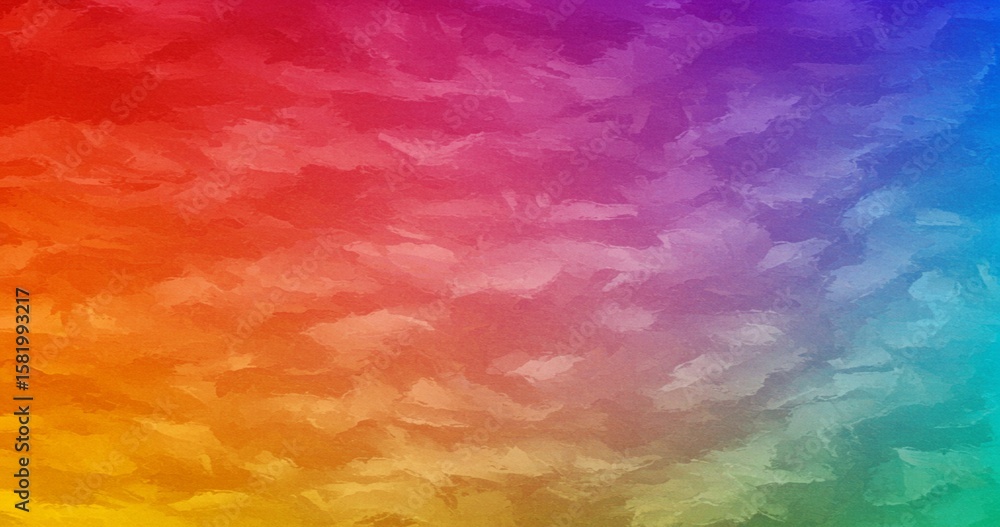 Poster a vibrant and textured abstract background featuring a gradient of colors from red to blue. the imag