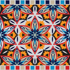 colorful mosaic tile