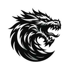 dragon head logo