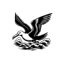 Fototapeta premium vector illustration of an eagle