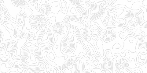 Modern abstract location discovery vector topo map design White background with topographic world grid wave Topographic map geographic line texture.	