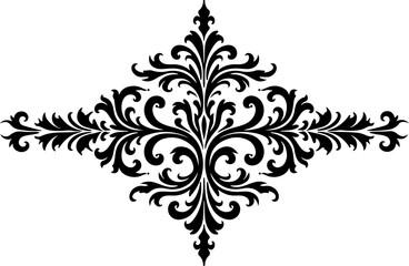 Ornate Christmas Ornament  decoration, pattern  Tattoo Vector 