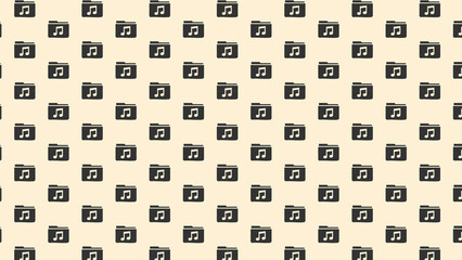 Vector music pattern design