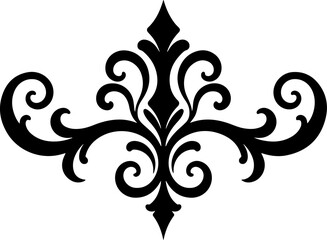 Ornate Christmas Ornament  decoration, pattern  Tattoo Vector 