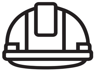 Protective helmet gear for site vector art