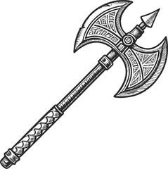 axe and sword