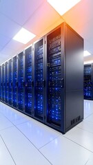 Server racks in a modern data center (1)