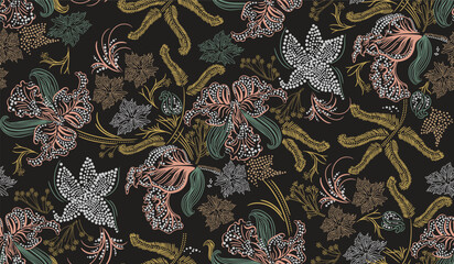 Elegant seamless pattern