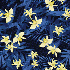 exotic forest and orchid