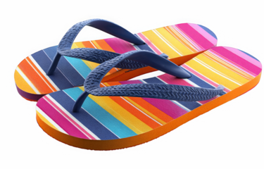 flip flops isolated on white background