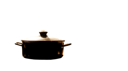 Steam lines rising for hot dish, silhouette black,