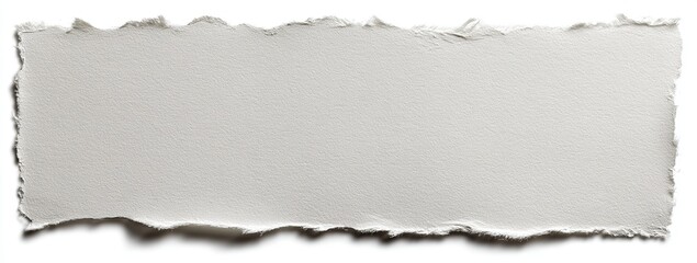 Torn paper edge texture background design element white surface