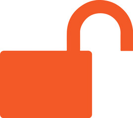 unlock icon simple icon. Vector ICON all icon Viktor	
