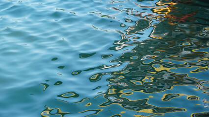 Shimmering Rippled Water Surface