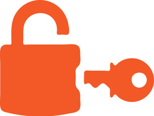unlock icon simple icon. Vector ICON all icon Viktor	

