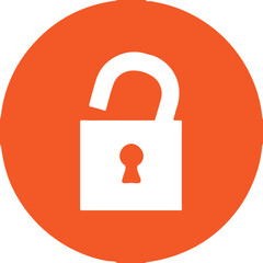 unlock icon simple icon. Vector ICON all icon Viktor	
