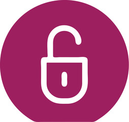 unlock icon simple icon. Vector ICON all icon Viktor	
