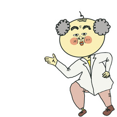 ごきげんな博士です。