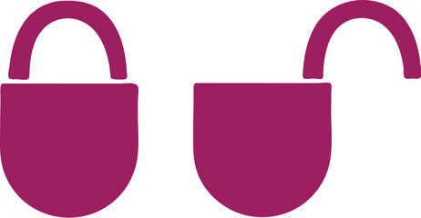 unlock icon simple icon. Vector ICON all icon Viktor	
