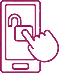 unlock icon simple icon. Vector ICON all icon Viktor	
