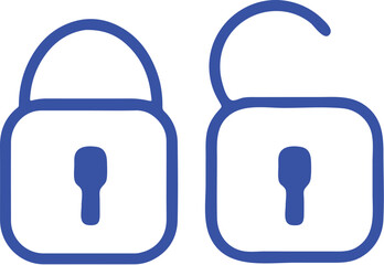 unlock icon simple icon. Vector ICON all icon Viktor	
