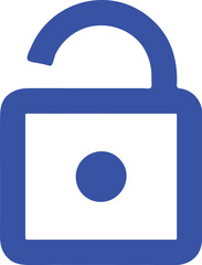 unlock icon simple icon. Vector ICON all icon Viktor	
