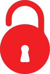 unlock icon simple icon. Vector ICON all icon Viktor	
