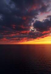 Fototapeta premium 炎の海峡