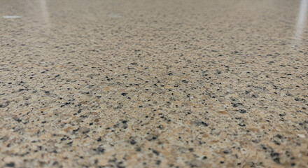 Obraz premium Close-up of a light beige speckled surface