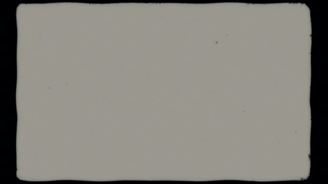 Old Wide Super 16mm Film Frame Scratched Grain Matte Seamless 4K Video Background Looping Effect Overlay