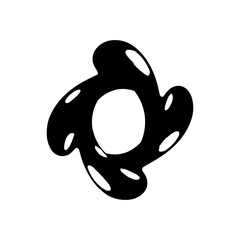 Organic Abstract Logo – Modern Minimal Creative Icon for Branding and Technology

