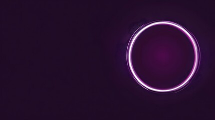 Abstract neon circle graphic (1)