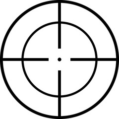 Gun Crosshair Icon