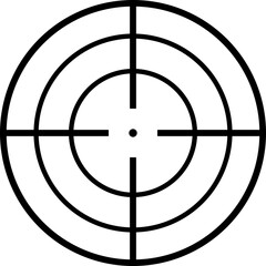 Gun Crosshair Icon