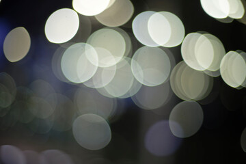defocused lights background (bubble bokeh)