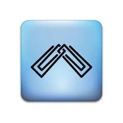 Paperclip icon design template