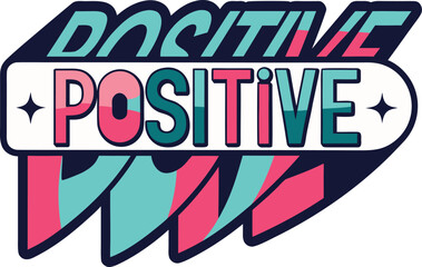 Inspiring typography t shirt design featuring positive affirmations and clean layout on a white background