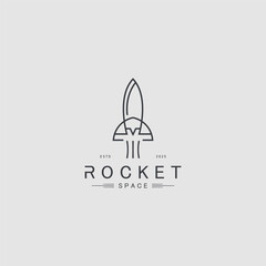 Rocket Logo Design template collection Design Concept, Creative Symbol