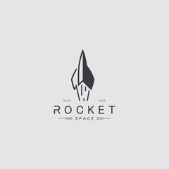 Rocket Logo Design template collection Design Concept, Creative Symbol