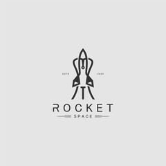 Rocket Logo Design template collection Design Concept, Creative Symbol
