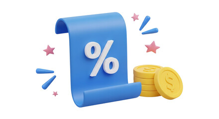 Discount offer promotion sale percentage off special deal savings financial incentive marketing campaign on transparent background