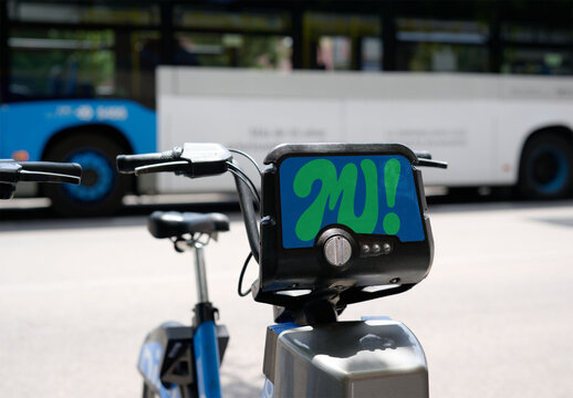 Bike Sharing rental Station in Madrid